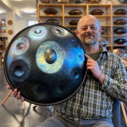 Besondere Handpans von Kleinkünstlern