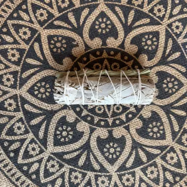 Räucherbündel Weisser Salbei & Sweetgrass 10 cm