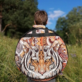 Rucksacktasche mit Tigerdesign