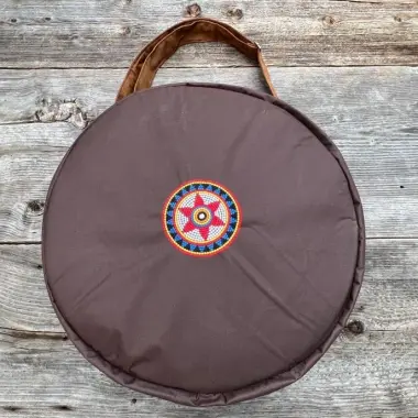 Trommeltasche | ø 40-55 cm | Brown