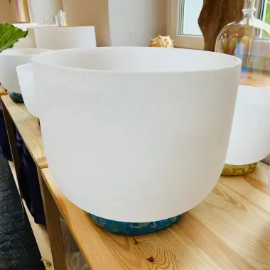 Kristallklangschalen | Die 3. Oktave erdet und trägt | F3 - 432/440 Hz