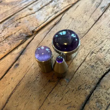 Stimmgabelaufsatz | Amethyst