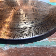 Tempel Gong | Tibetisches OM | 60 cm
