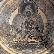 Tempel Gong | Weisse Tara  | 100 cm