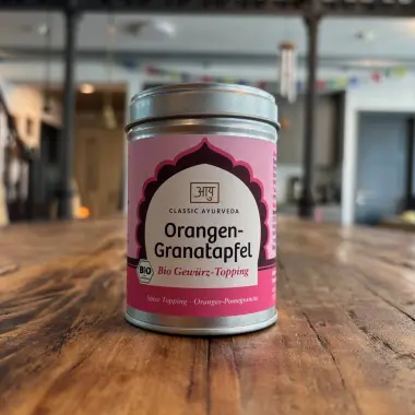 Orangen-Granatapfel – Bio Gewürz-Topping