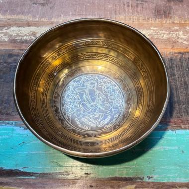 Klangschale ø 24.8 cm - Blume des Lebens