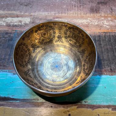 Klangschale ø 22.4 cm - Sri Yantra