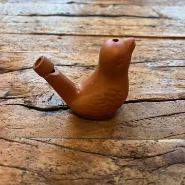 Zwitschervogel aus Keramik