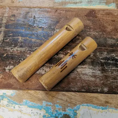 Kuckuck-Flöte aus Bambus