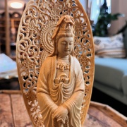 Statue aus Holz | Guanyin | Bodhisattva
