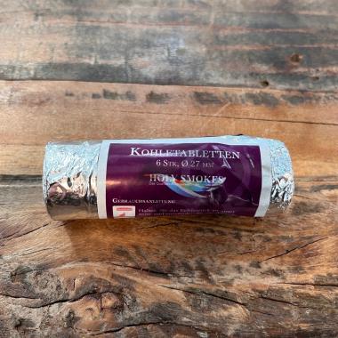 Räucherkohle | 6 Tabletten à 2.7 cm