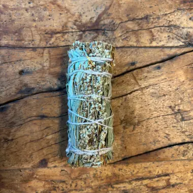 Räucherbündel Beifuss, Salbei & Johanniskraut 10 cm