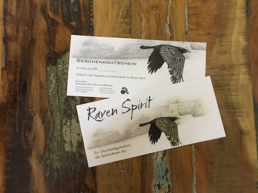 Raven - Spirit Geschenkgutschein im Wert von 100.-