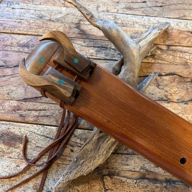 Doppelflöte Bass in F# & B - Feder