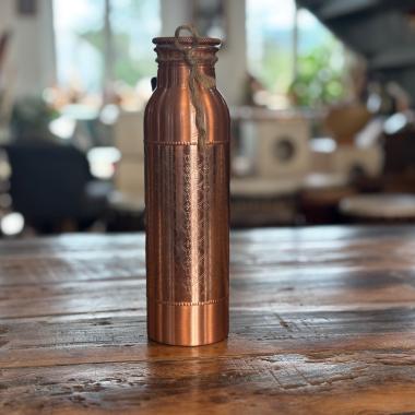 Kupfertrinkflasche 900 ml - Mosaik