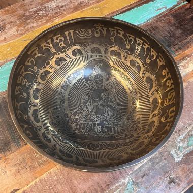 Klangschale | Weisse Tara | ø 38.5 cm