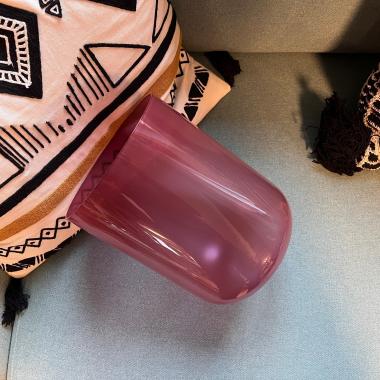 Kristallklang-Schale | Frosted Red | C4 | 432 Hz