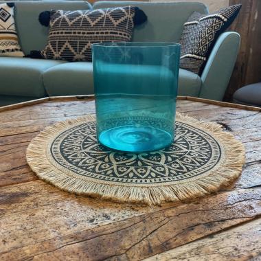 Kristallklang-Schale | Clear Chakra Blau | G4 | 432 Hz