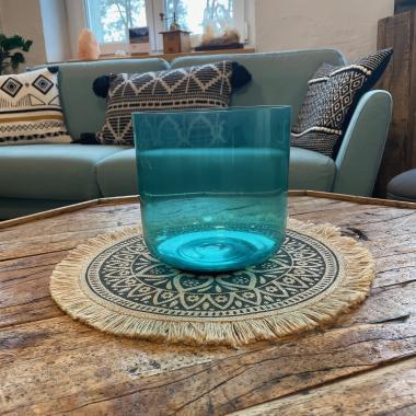 Kristallklang-Schale | Clear Chakra Blau | G3 | 432 Hz