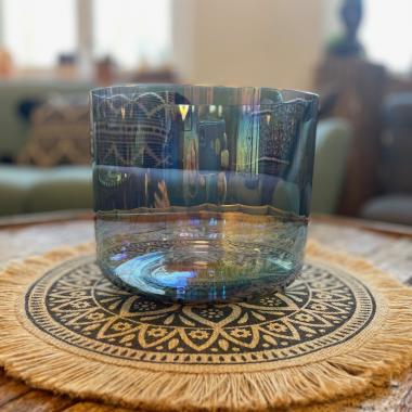 Kristallklang-Schale | Cosmic Blue | F3 | 432 Hz