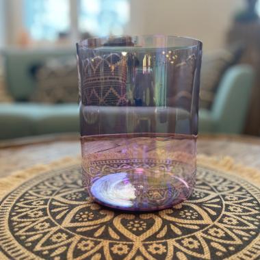 Kristallklang-Schale | Clear Chakra Violett | B/H4 | 432 Hz