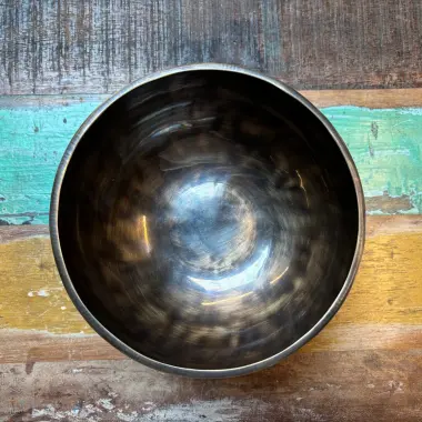 Tibetische Klangschale Ton B/H schlicht