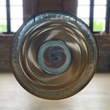 Wom VOX Gong | Handgefertigter Edelstahl-Gong | 50 cm