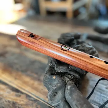 Heerz Chakra Spirit Flöte | F♯-Moll in 440 Hz | Aromatische Zeder