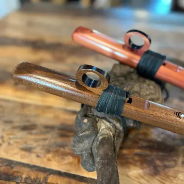 EarthTone Flute in F♯-Moll in 432 Hz | Aromatischer Zeder oder Walnuss