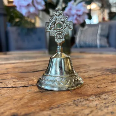 Schamanische Zermonien Glocke mit Chakana