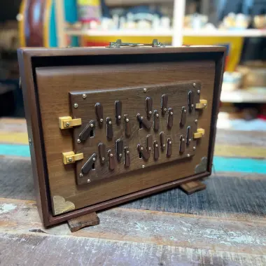 RADHA Shruti Box | 2. Oktaven | Tonumfang C2–B3 | in 440 oder 432 Hz