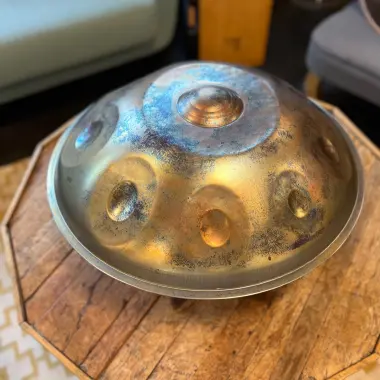 Handpan ShaktiPan | F#2 Nordlys | 15 Klangfelder – klar & schwebend