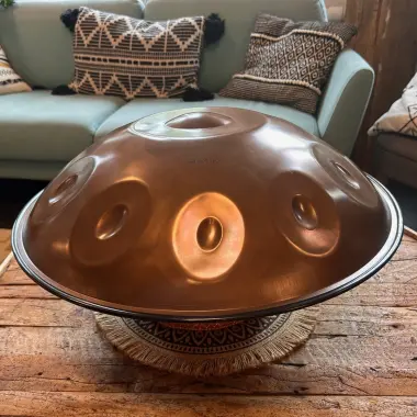 Handpan Mercury | D Kurd | 10 Klangfelder - lebendig & warm