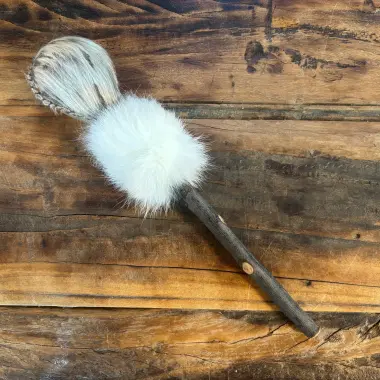 Rohhaut-Rassel Ziege, 29 cm