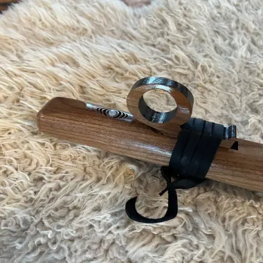 Earth Tone Gebetsflöte in A | Walnussholz | High Spirits