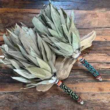 Shipibo Blätter Rassel | Traditioneller Klang des Amazonas