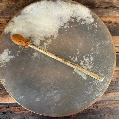 Trommelstock Bieber Edition mit Lederlöppel