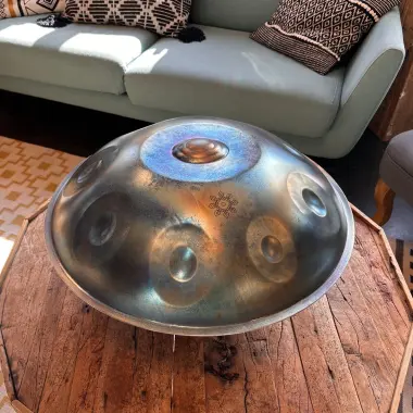 Handpan ShaktiPan | C Amara | 9 Felder | 432 Hz - tief & harmonisch