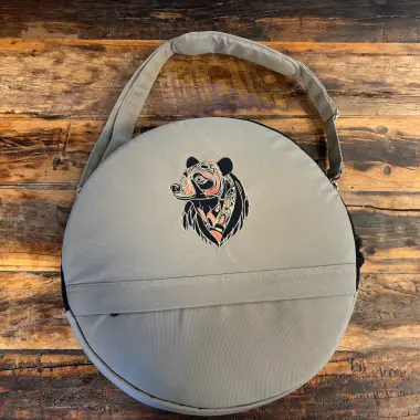 Trommeltasche Nylon mit Schulterriemen | Bär