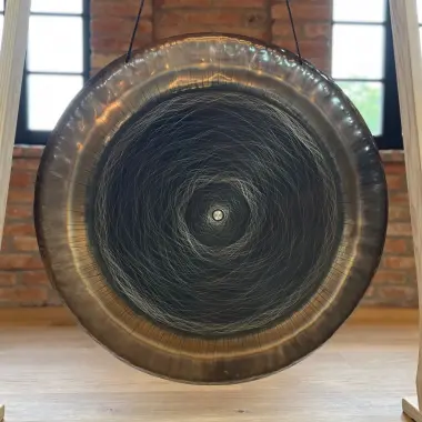 Gong im ø 82 cm | Design Nada Brahma | vom Klangschmied Rémi Bonneau