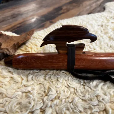 Gebetsflöte in G# | Bubinga Holz | von Miguel Medina