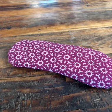 Augenkissen mit Leinsamen & Lavendel