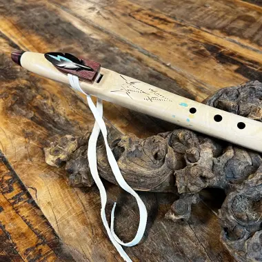 Gebetsflöte in A-Moll | Thunderbird | Ahorn Holz | Miguel Medina