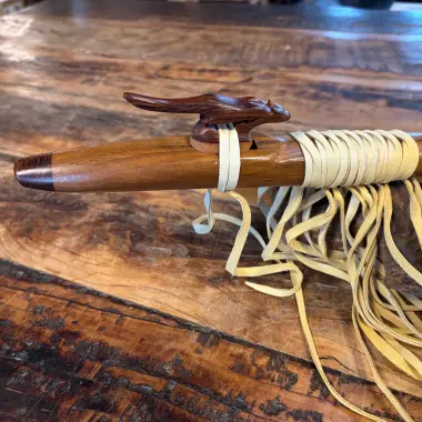 Gebetsflöte in G-Moll | Puma-Windblock | Shedua Holz | Miguel Medina